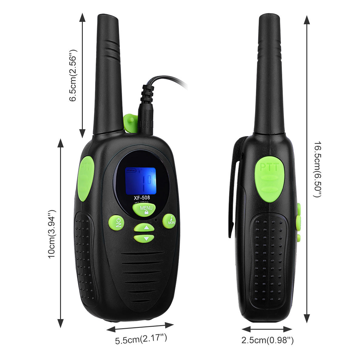 XF-508 Walkie-Talkie Handheld 0.5W Wireless Children'S Toy