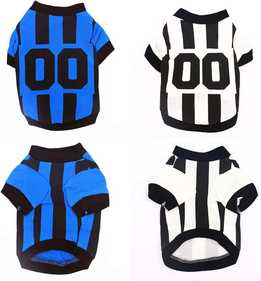 3 Piece Pet Dog Clothes for Small Dogs Girl Boy Puppy Shirt Male Female Outfits  Cat Clothing Apparel for Teacup Rench Bulldog Yorkie Breed (XS)